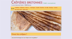 Desktop Screenshot of bretagne-crepiere.fr